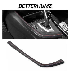 BMW F30 F32 F34 2013-2019 시리즈 3 자동차 기어 시프트 패널 커버 사이드 트림 스트립 인테리어 액세서리