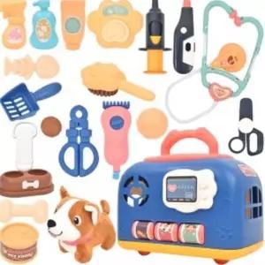 펫케이지 반려동물 미용케어 병원놀이 켄넬 세트 강아