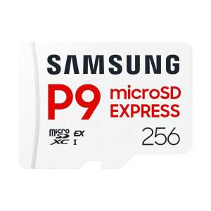 삼성 P9 Express microSD Express 카드, 256GB microSDXC 메모리 카드, 최대 800MB/s, 닌텐도 스위치 2용 (MB MK256T /AM)