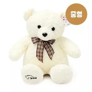 토토리본 곰인형 아이보리 중형 53cm 선물 곰돌이