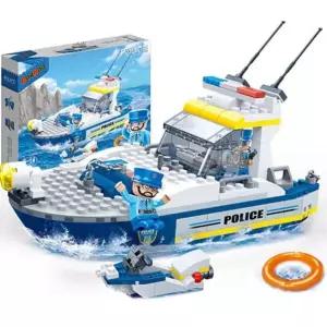 경비정 배만들기 블럭놀이 어린이장난감 조립블록