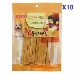 [참좋은간식] (10개묶음) 고구마치즈 치즈스틱-120g