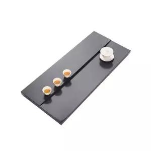 돌차판 다기트레이 다판 다과상 차판 사각 찻집 다도