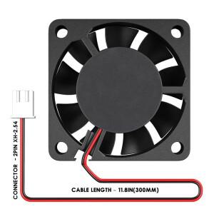 40MM 컴퓨터 케이스 쿨러 DC 5V 12V 24V 40x40x10mm 미니 냉각 팬 4010 2핀 축류 4CM (3D 프린터, DVR, NAS