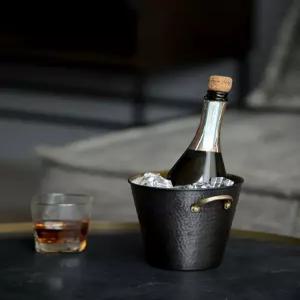 고급 구리 아이스버킷 쿨러 와인 양동이 얼음통 바스켓