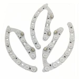 Doul 컬러 LED 모듈 6W 8W 12W 24W 30W 40W 렌즈 3000K 4500K 천장 조명용 3색 광원 DIY