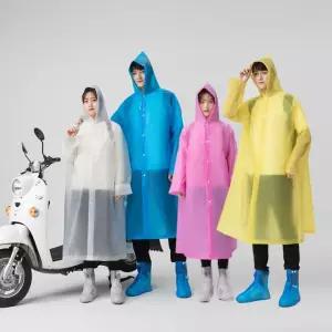 3세대 확장형 우비 EVA 프리미엄 레인코트 캠핑 등산 학생 배달 우의 J7