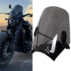 Benda dark flag 500 윈드 스크린 실드 디플렉터 프로텍터 커버 페어링 브래킷이있는 바이크 오토바이 액세