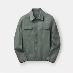 시리즈 SALVATORE SANTORO 셔츠 레더 자켓 SVUDM26003MIX 324010