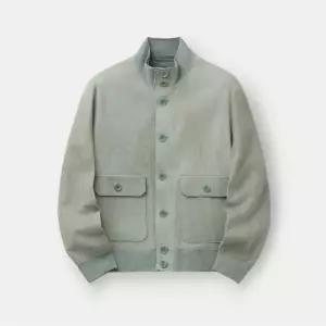 시리즈 SALVATORE SANTORO 셔츠 레더 자켓 SVUDM26001GYL 323755