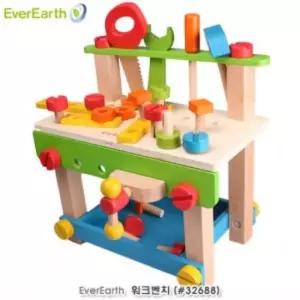 유아용품 에버어쓰 워크벤치 에버어쓰 EverEarth 워크벤치 찻잔세트 공룡키재기 램프레이서 수셈판