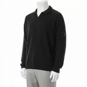 MUST IT_ 26SS 코튼 셔닐 폴로 칼라 렌즈 스웨터 남성 니트 20CMKN118A 999