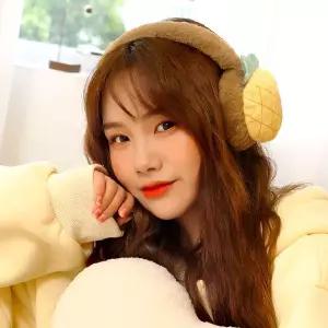 [알티피아]WL (별별창고)G 귀여운 과일 페이크퍼 귀도리 겨울용