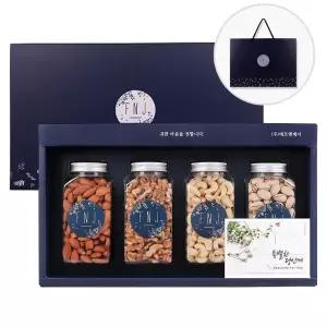 에프앤제이 귀한마음 견과류 4종 설 설날 명절 추석 선물세트 2호