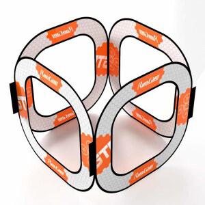 DJI 아바타 3인치 타이니 후프 마이크로 FPV 드론 쿼드콥터용 런캠 레이싱 게이트 팝업