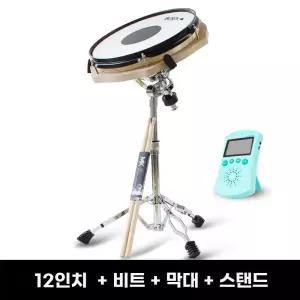 드럼패드 드럼 스틱 세트 페달 작은북