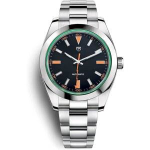 롤스티미 파가니 디자인 2024 남성 기계식 시계 - 사파이어 유리 스테인리스 스틸 NH35A 40mm 1733