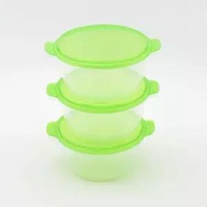 [콩심팥심]이지 전자레인지 용기 찜기 전자레인지볼 그릇 1L 3p