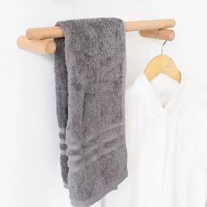 [골드스마일]홈네이처 우드 수건걸이(45cm) 벽행거 타올걸이