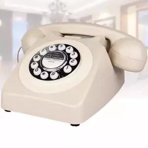 벽걸이 레트로전화기 골동품 옛날 유선 장식 엔틱 빈티지 클래식 아날로그