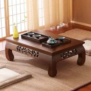 다다미 티테이블 일본식 디저트상 소반 미니 다용도 고급 상차림 밥상 원목