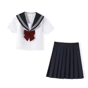 반팔 세라복 세트(네이비) G