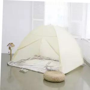 따시방 난방텐트 중대 3인 방풍 방한 차단 1인용난방텐트 휴대용난방 침대용텐트 우풍 방한텐트