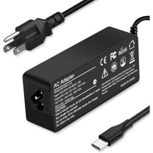 Lenovo Acer Dell Asus Mac Book Pro /Air 16 15 14 13인치 크롬북 씽크패드 Type-C 어댑터 충전기용 호환 100W USB-C 노트북 충전기