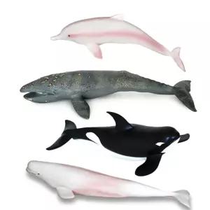 소프트애니멀 고래 택1 범고래 벨루가 돌고래 모형