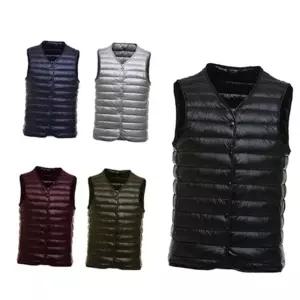 남성 겨울 패딩조끼 다운 경량 조끼 오리털 패딩