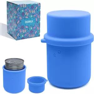 DORUI 오리지널 통조림 사료 보관 용기 실리콘 캔은 반려동물 밀봉기를 덮을 수 있습니다 BPA 프리 밀폐