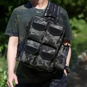 남성 등산 가방 여행 밀리터리 배낭 포켓 슬링백