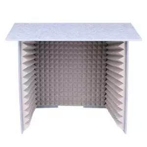 간이 방음 부스 이동식 흡음재 책상 책상용 유튜브 녹음