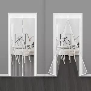 방풍비닐 방문용 90x210cm 우풍차단 방풍막 현관외풍 바람막이 비닐 방풍 커튼 창문 현관 우풍차단