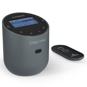 [미국배송] 아반트리 오빗 프로 - LCD 화면 및 리모컨이 있는 TV용 블루투스 송신기 광학 또는 AUX 오디오 출력 스마트 TV와 호환 에어팟 기타 헤드폰을 위한 간편한 볼륨 조절 기능