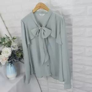 [하프클럽/]cti_리본타이블라우스.BOL,리본블라우스,결혼식 하객룩,오피스룩