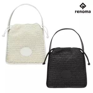 레노마골프 여성 수납 좋은 스트링 천연초 토트백 파우치 O6881