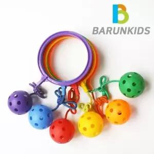 바른키즈 점프 트위스트 6개세트 발목줄넘기 스윙볼