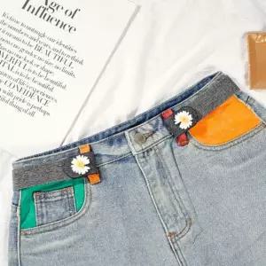 그레이 여성허리포인트 고무줄벨트 허리띠밴드 zZt8+4tKn