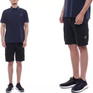 [롯데백화점]스톤아일랜드 25SS 남성 버뮤다 카고 쇼츠 팬츠 K1S15L100011 S00WA V0120 25S