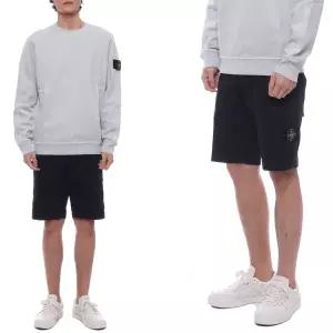 [롯데백화점]스톤아일랜드 24SS 남성 와펜 패치 카고 반바지 8015L1204 A0120 24S