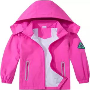 남자들을 위한 IjnUhb 방수 후드 재킷 들 레인코트 야외 바람막이 공룡 레인