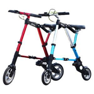 접이식자전거 소형 폴딩 8인치 자전거 라이딩 알루미늄 포춘 접이식 학생 벨로 유압디스크