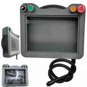 붐 터치 스크린 보호 상자 생산라인 7인치 휴대용 패널 필름 설치