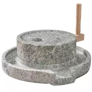 전통 휴대용 믹서기 다지기 매셔 곡물 공예품 감자 수제 도구 맷돌 조리