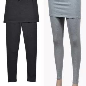 여성 착용감 좋은 면스판 데일리 치마 레깅스 TTZ8+1GOC