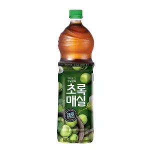 웅진식품 초록매실제로 1.5L x 12페트