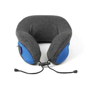 리브하우스 리크플 휴대용목쿠션 목베개 파랑 메모리폼 811892