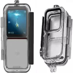 액션 2 방수 케이스 다이빙 쉘 45m 환경 친화적인 하우징 커버 카메라 듀얼 스크린 Osmo