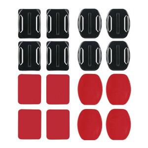 접착식 스티커 마운트 GoPro 12 11 10 9 8 7 6 5 4 Insta360 X3 X4 DJI 액션 카메라 헬멧 액세서리용 플랫